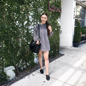 Long sleeve floral romper
